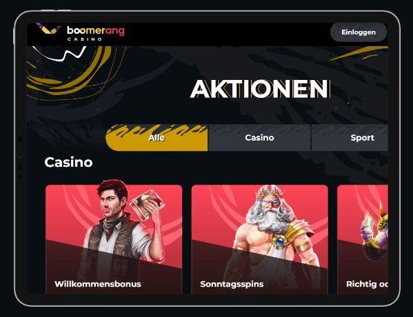 Slika: Boomerang Casino: Odlična Izkušnja Pri Igrahh na Spletni Casino Spletovni